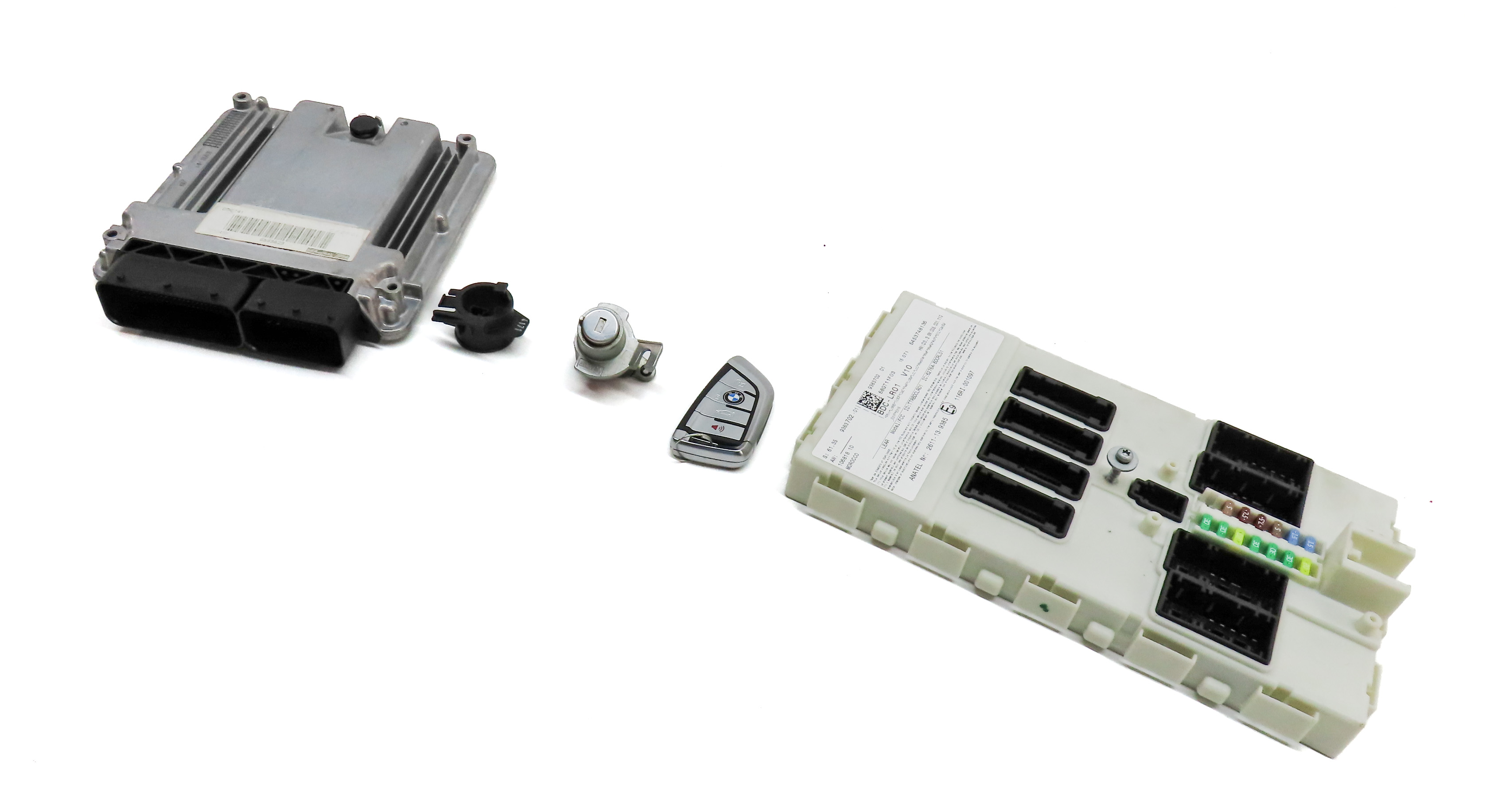 14-15 BMW 535D 740D X5 (F01 F02 F10 F15) 3.0L N57Y DIESEL ENGINE DDE DME MODULE — exact item pictured